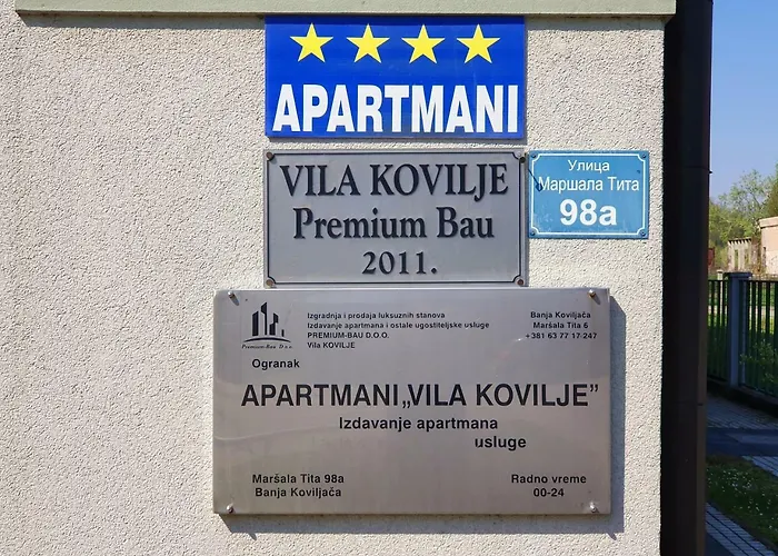Hotel apartamentowy - Vila Kovilje Banja Koviljača